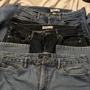 3 pairs of jean star jeans